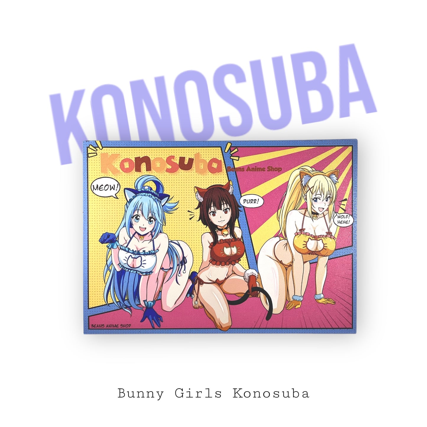 Konosuba cat Girls